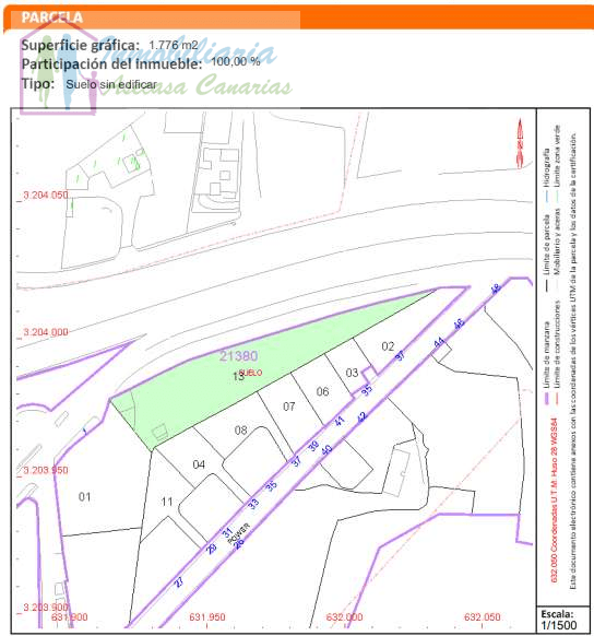 Grundstück / Anwesen in Tias